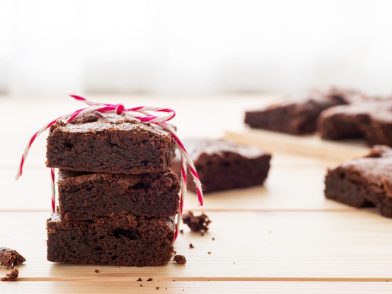 festive brownies