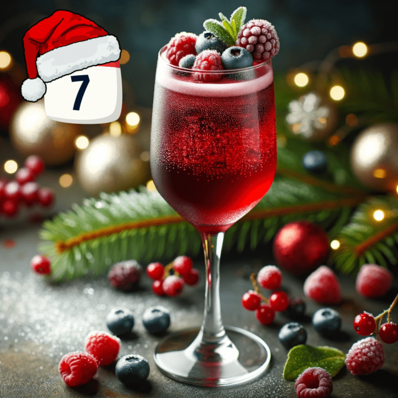 winterberry delight christmas cocktail